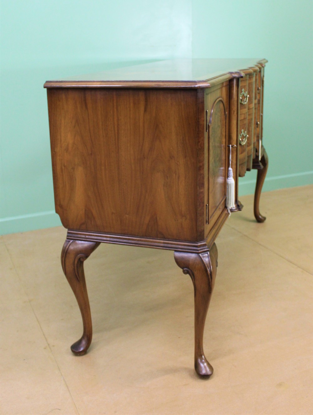 Burr Walnut Dining Suite by Maple and Co View XXVII