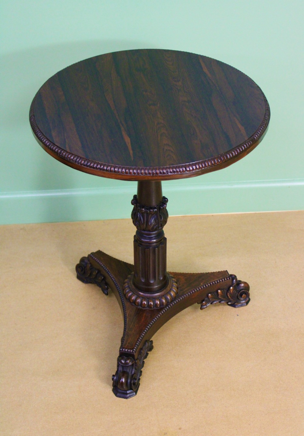 Pair of Regency Rosewood Wine Tables by Gillows View VII