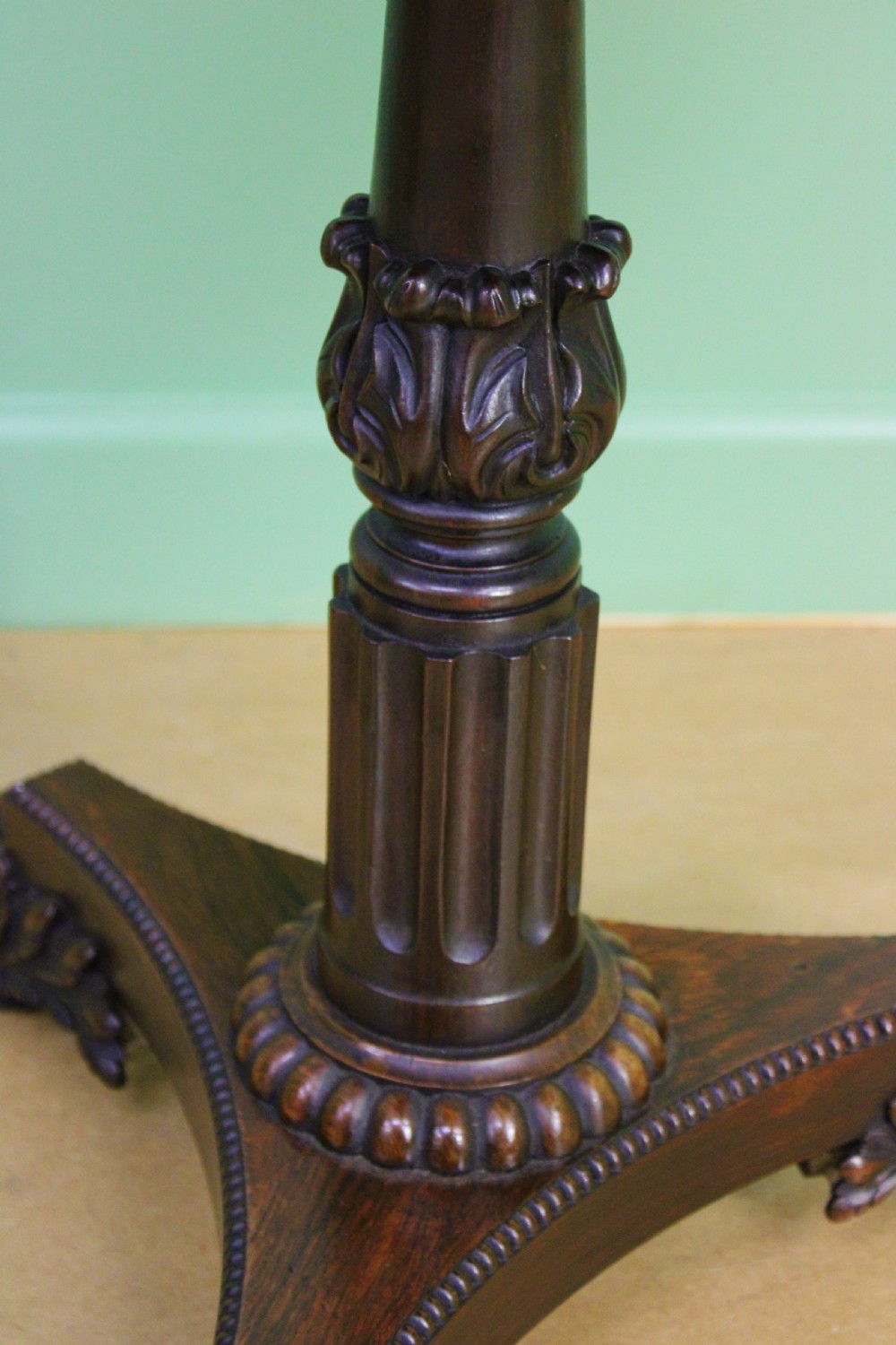 Pair of Regency Rosewood Wine Tables by Gillows View VIII