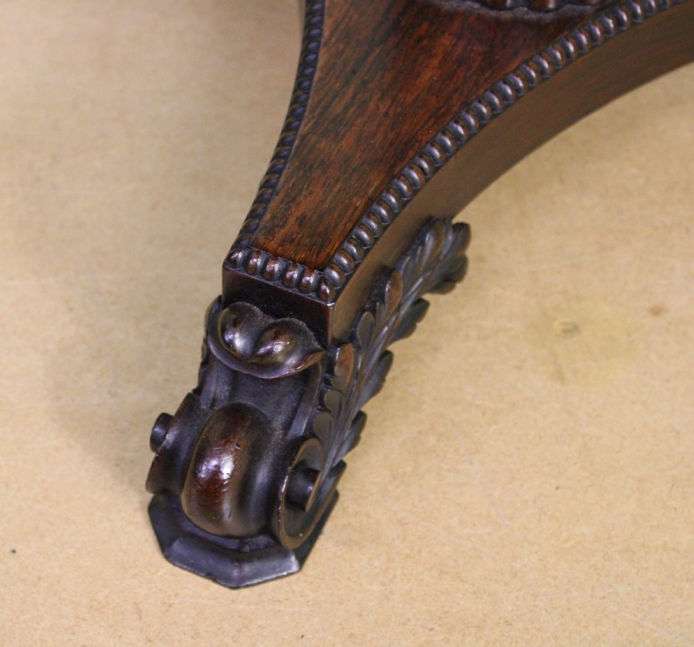Pair of Regency Rosewood Wine Tables by Gillows View X