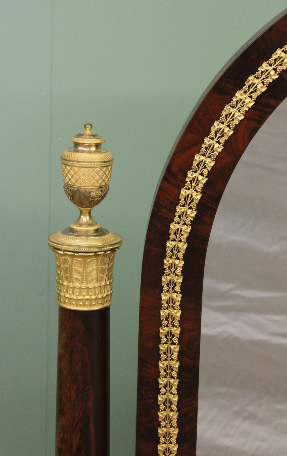 Substantial French Empire Period Cheval Mirror View VIII