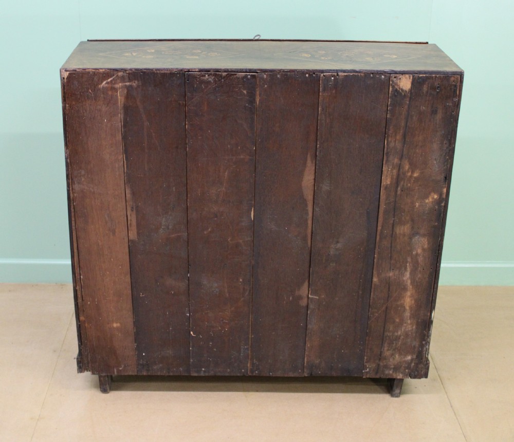Late 18th C. Dutch Walnut Marquetry Bureau View XXIV