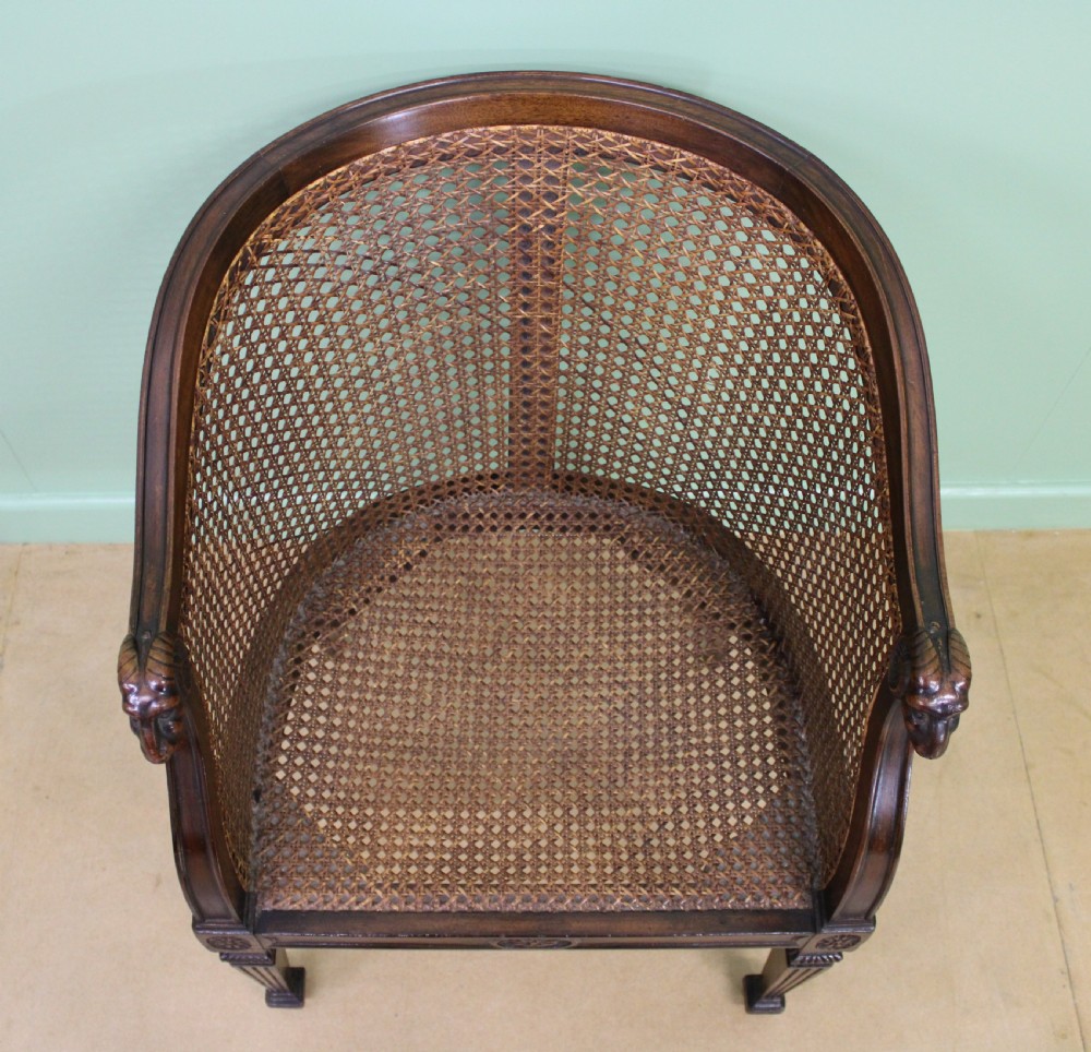 Adams Style Bergere Armchair View III