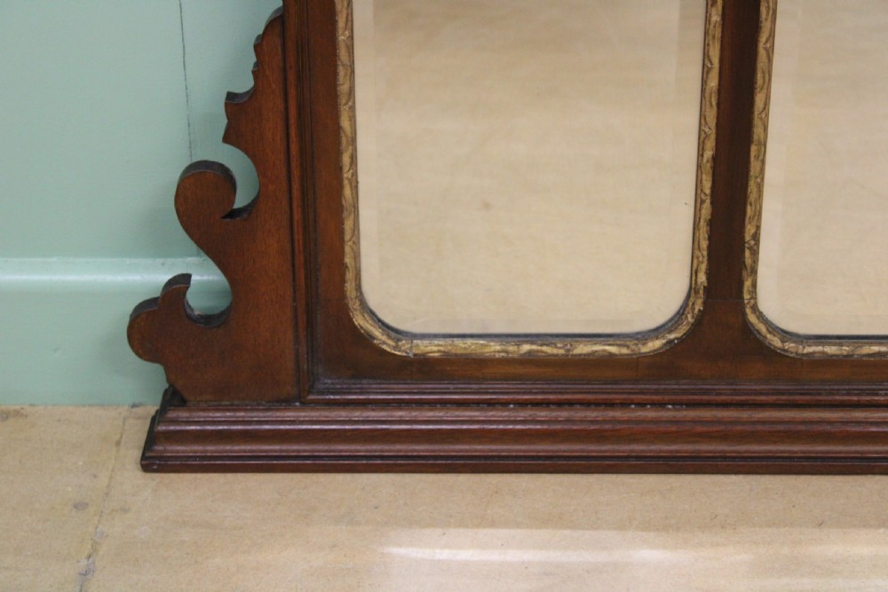 Chippendale Style Overmantle Mirror View IV