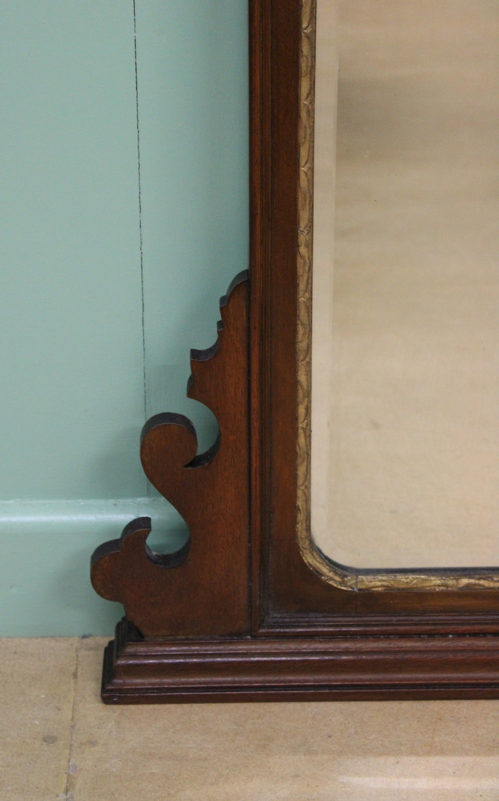 Chippendale Style Overmantle Mirror View VII