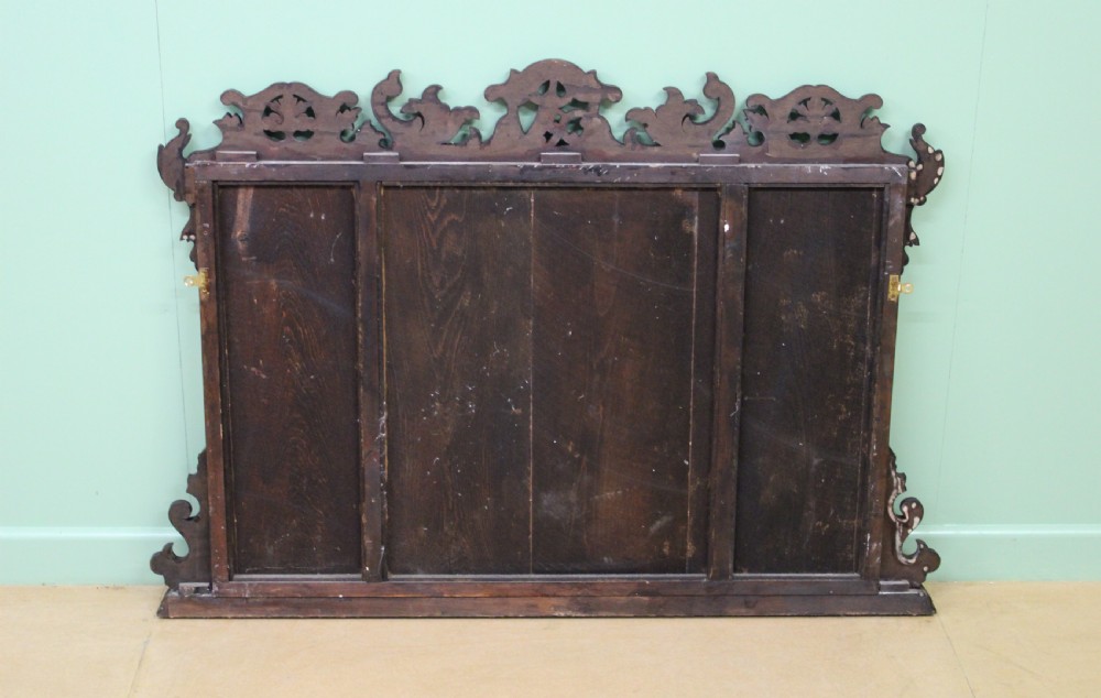 Chippendale Style Overmantle Mirror View VIII