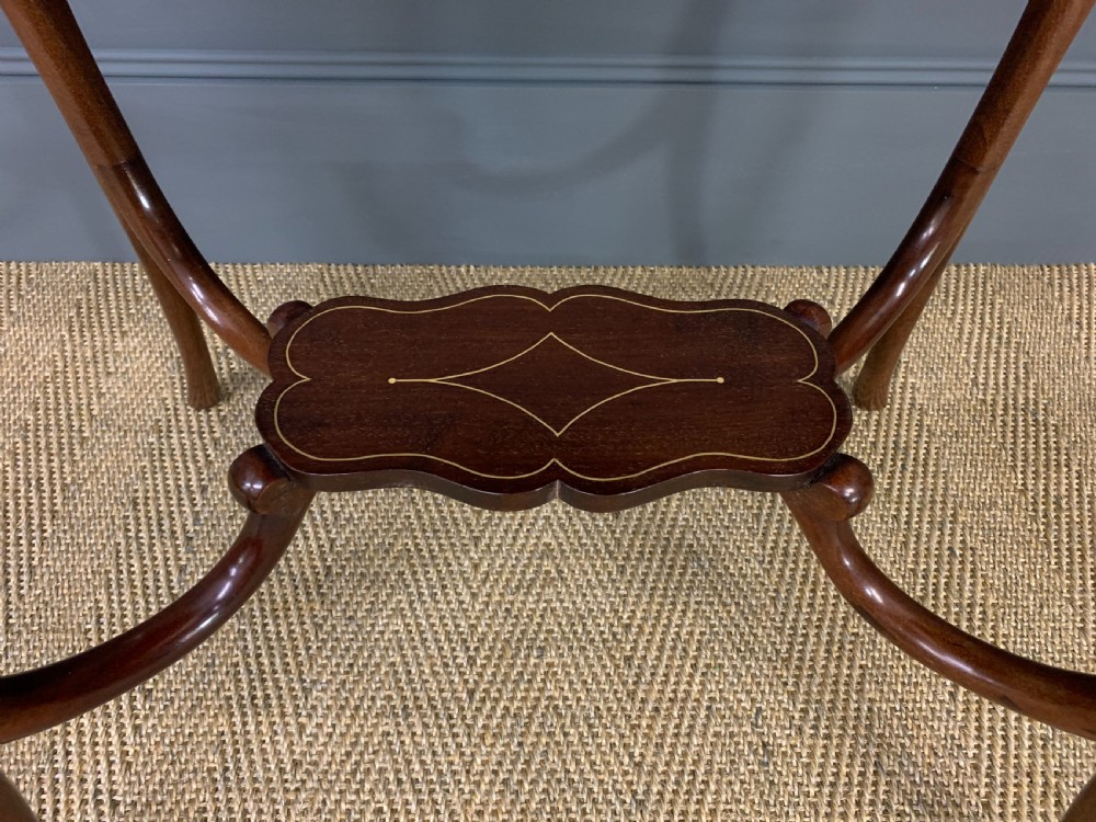 Late Victorian Inlaid Mahogany Occasional Table View III