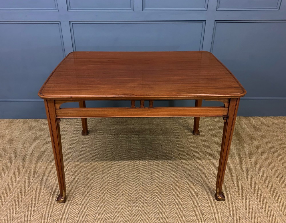 Majorelle Style Walnut Centre Table View II