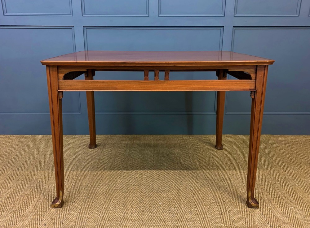 Majorelle Style Walnut Centre Table View VI