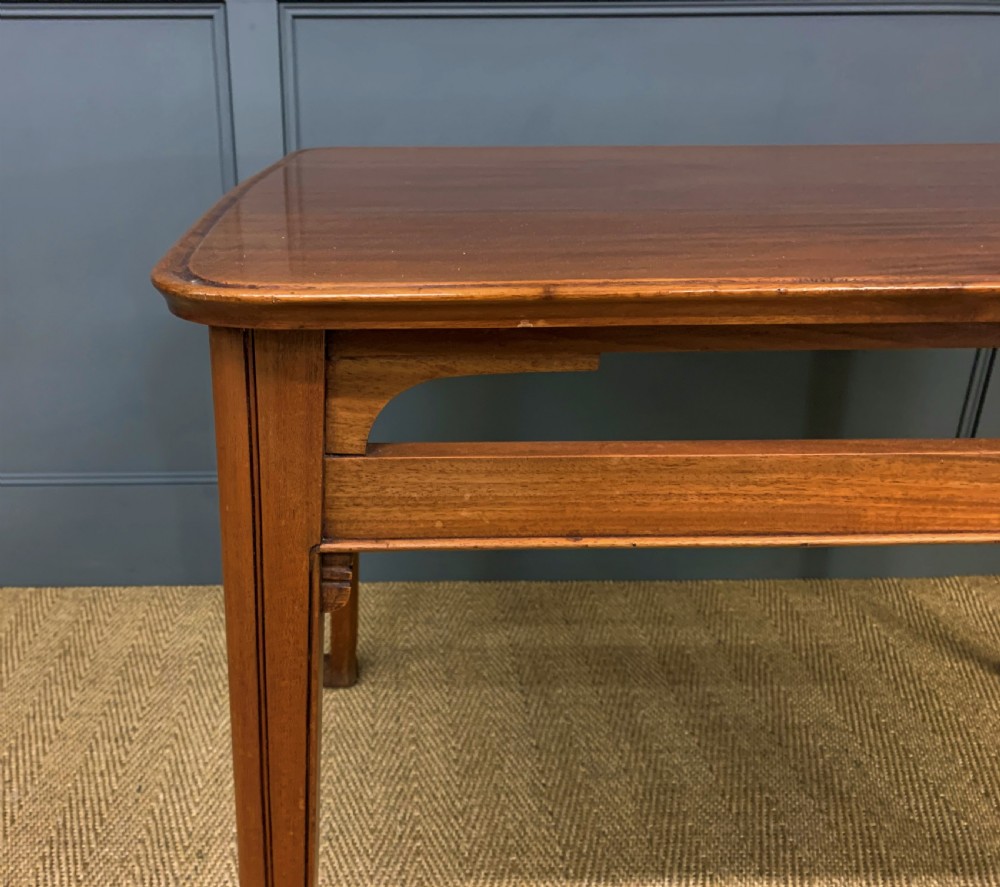 Majorelle Style Walnut Centre Table View VII