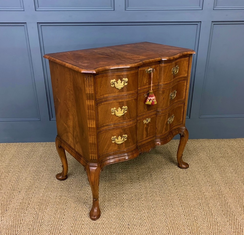 Burr Walnut Chest by Charles Tozer