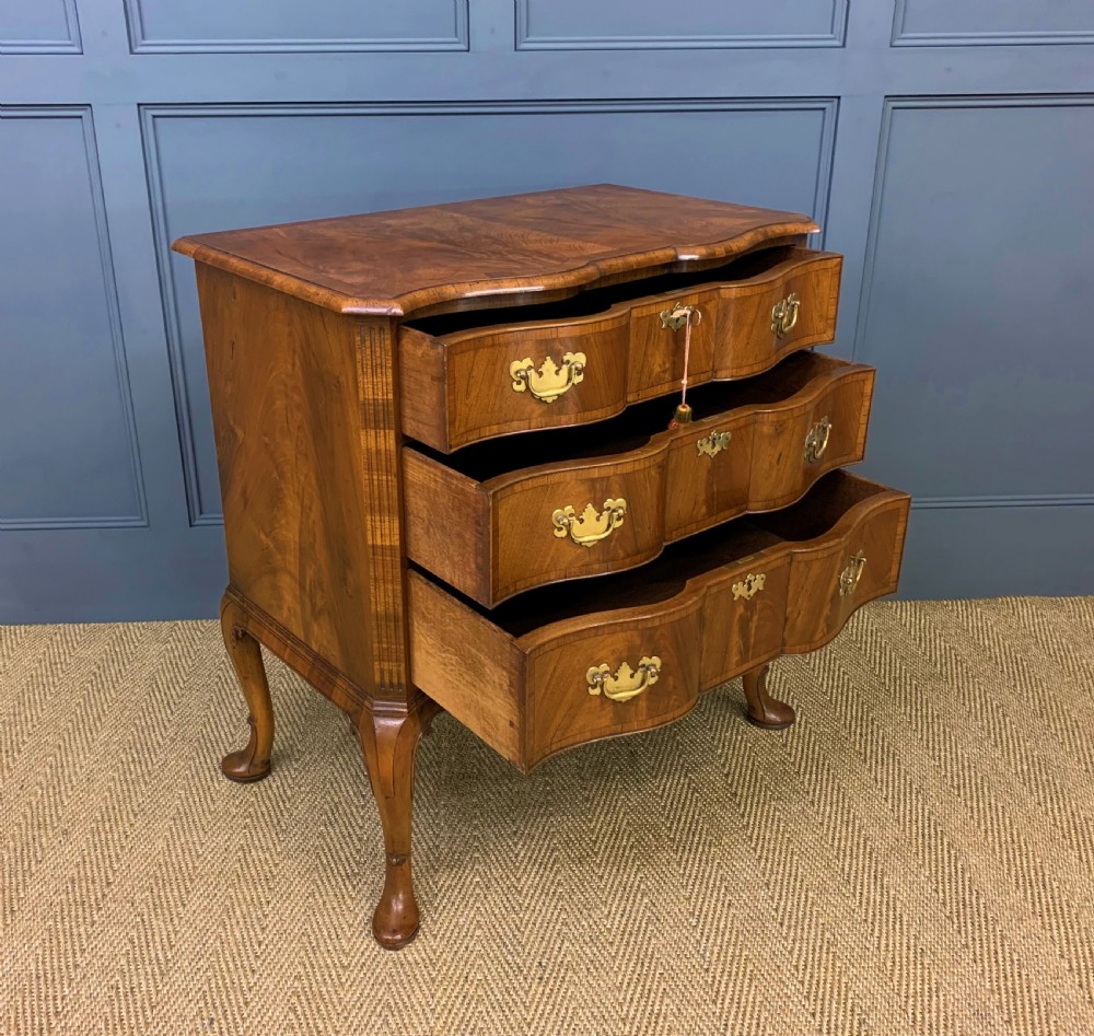 Burr Walnut Chest by Charles Tozer View IV