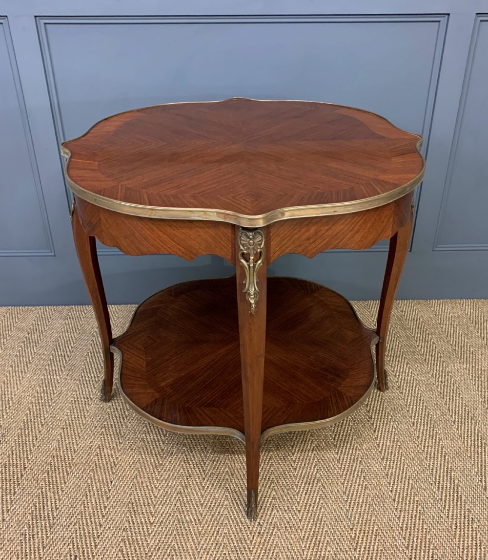 French Kingwood Centre Table View IV