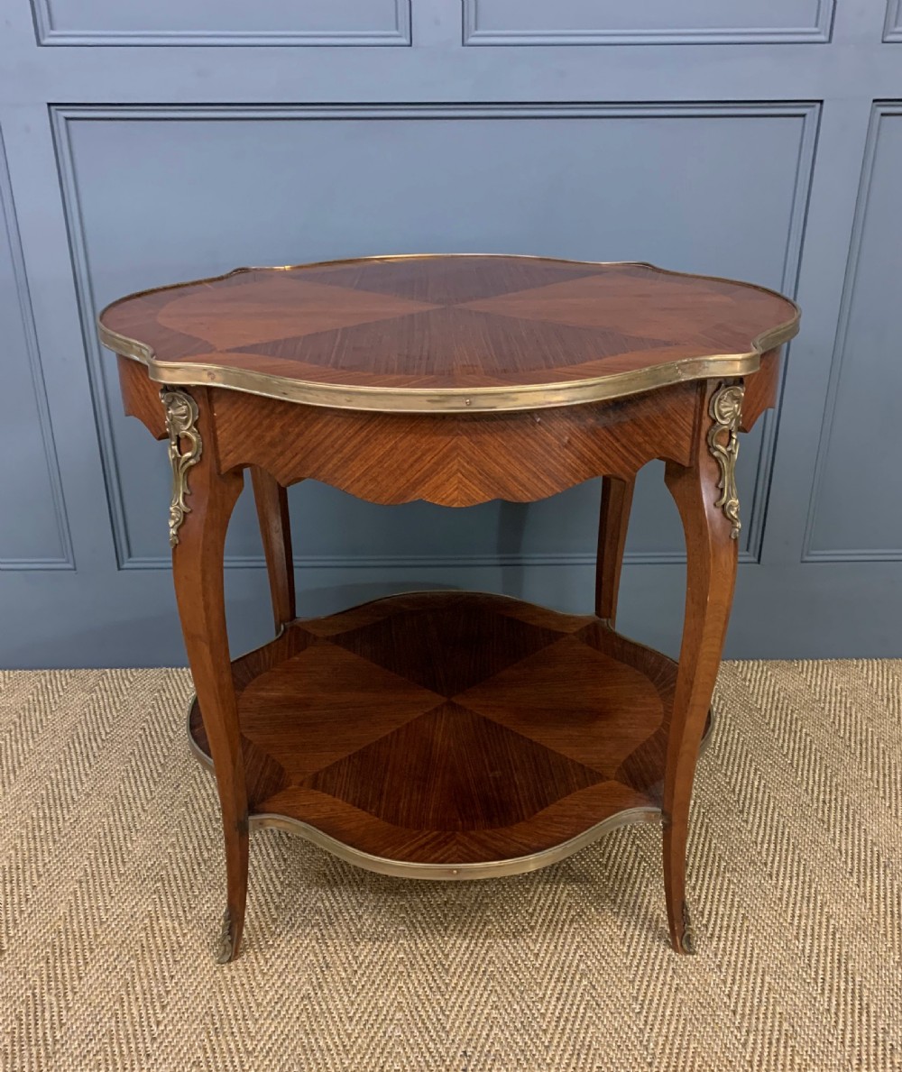 French Kingwood Centre Table View VI
