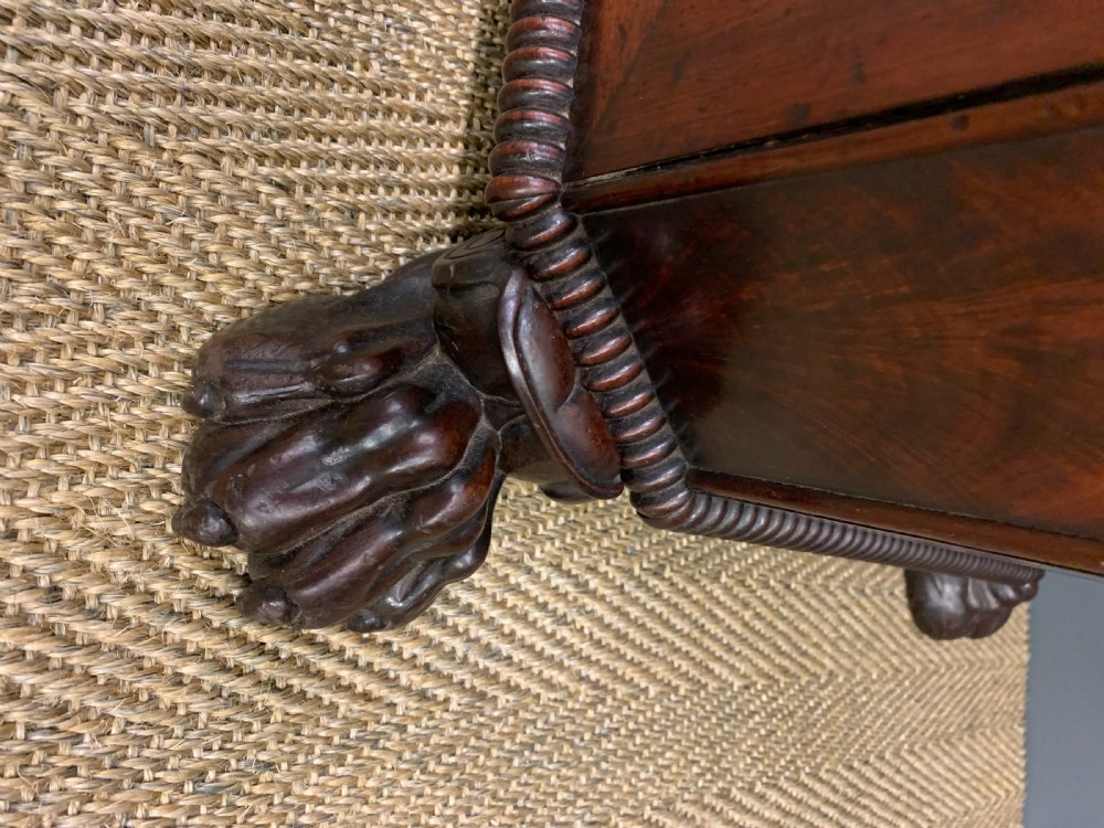 Large Regency Flame Mahogany Wine Cooler View II