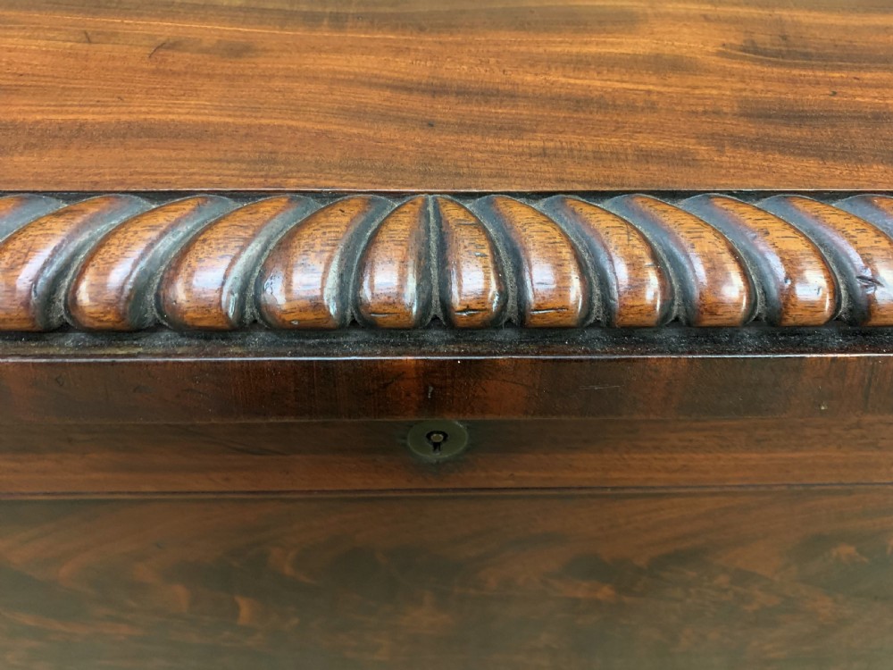 Large Regency Flame Mahogany Wine Cooler View IX