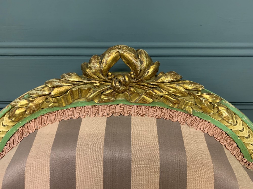 Pair of Upholstered French Armchairs View IX