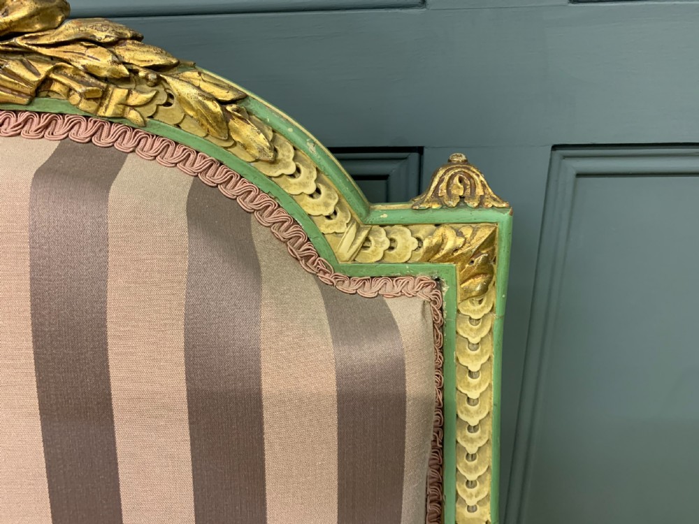 Pair of Upholstered French Armchairs View X