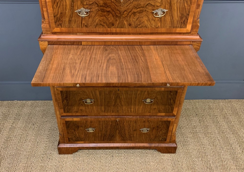 Burr Walnut Chest on Chest View IV
