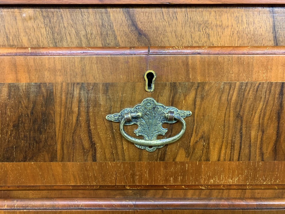 Burr Walnut Chest on Chest View X