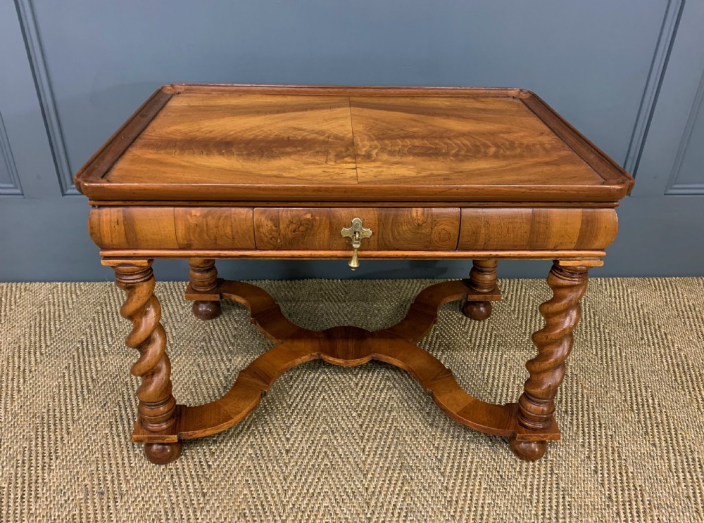 Burr Walnut Coffee Table View II