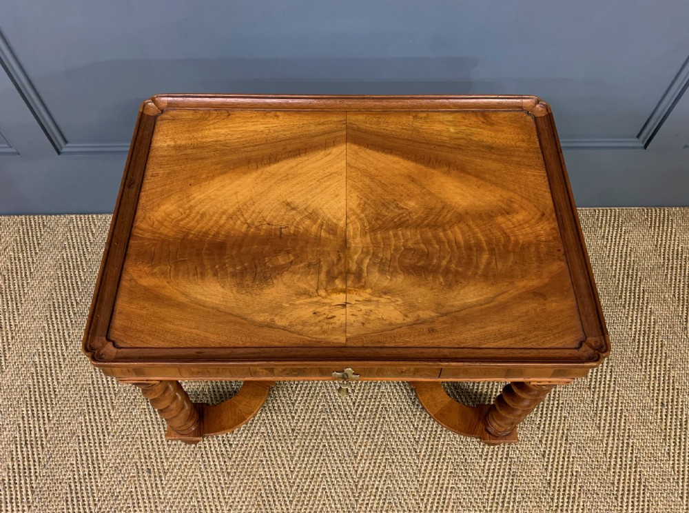 Burr Walnut Coffee Table View III