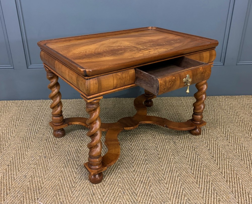 Burr Walnut Coffee Table View IV