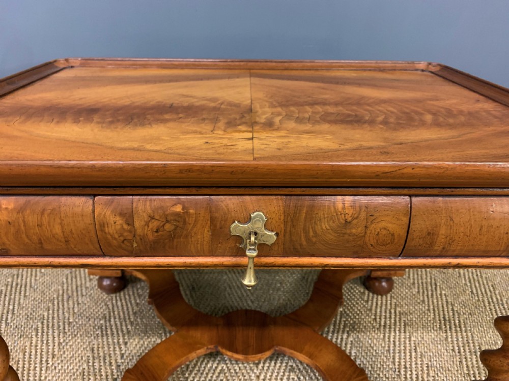 Burr Walnut Coffee Table View IX