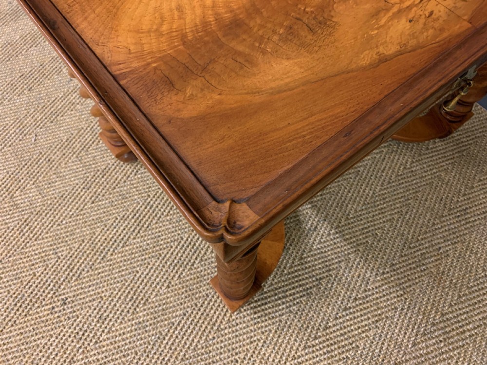 Burr Walnut Coffee Table View XII