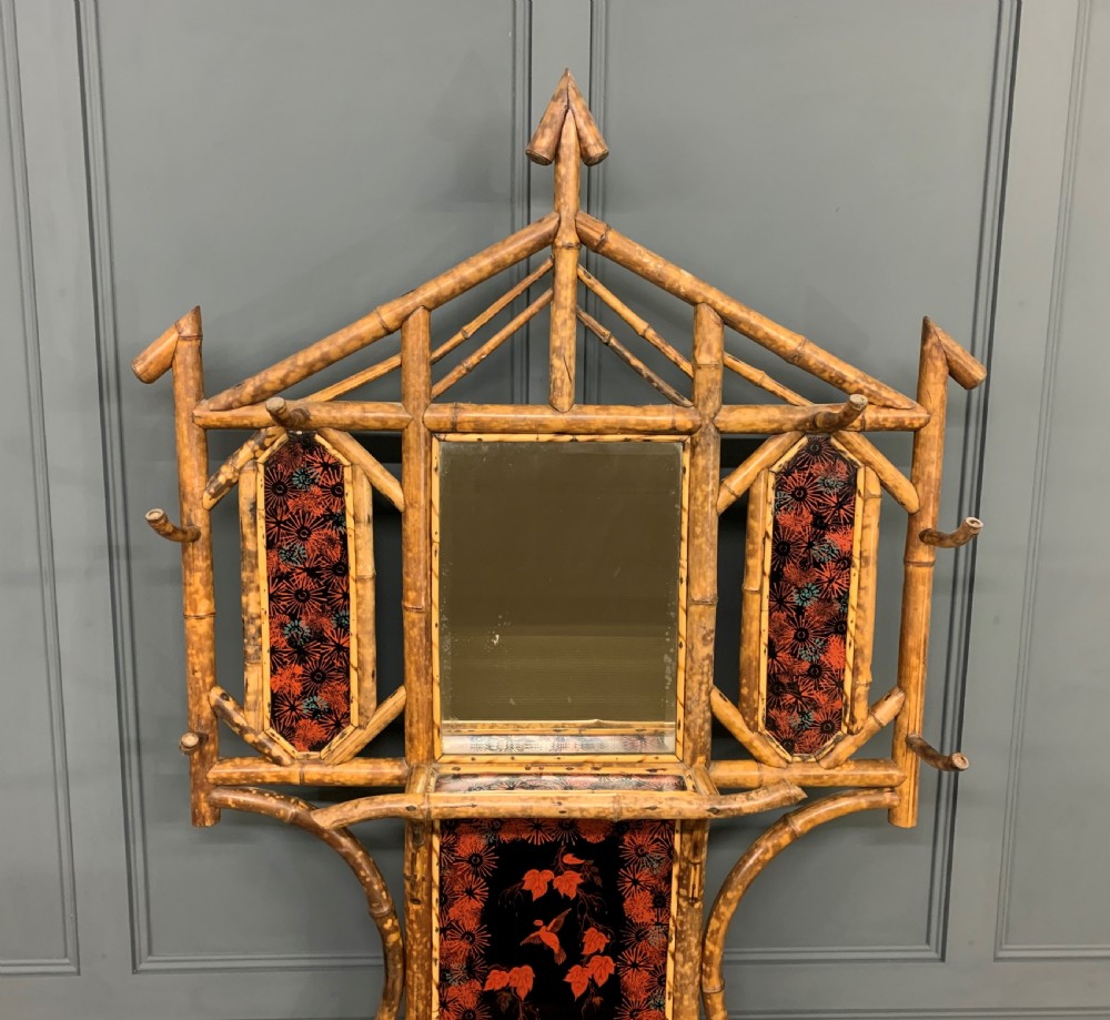 Victorian Bamboo Hallstand View VI