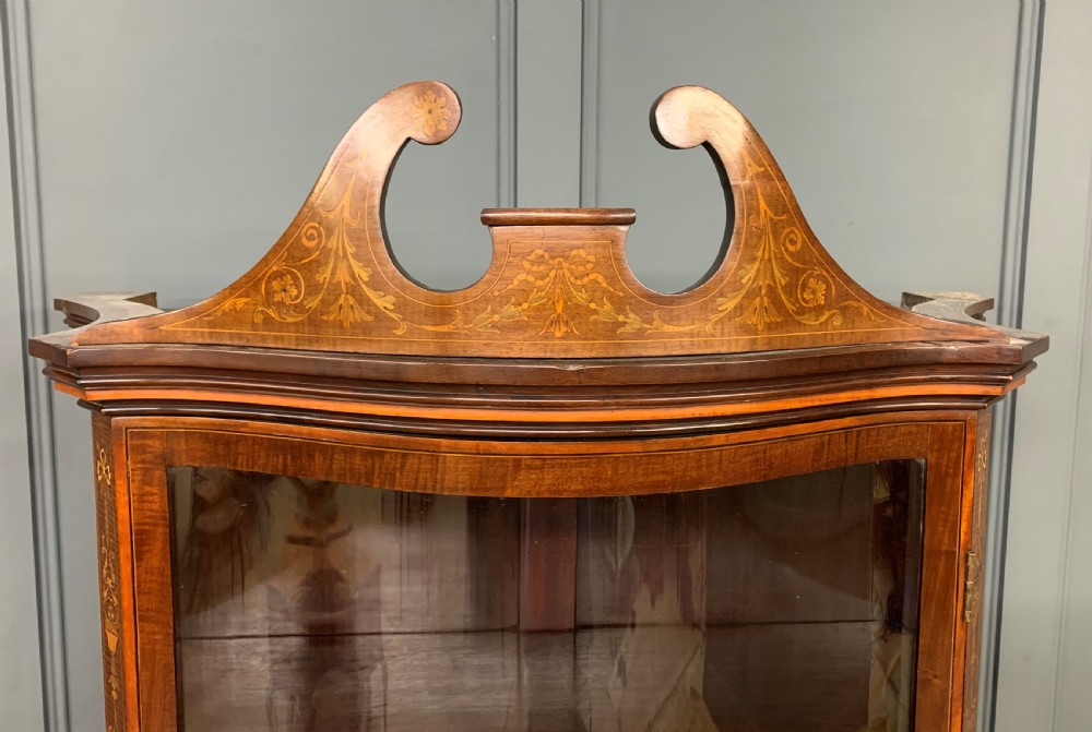 Edwards and Roberts Serpentine Display Cabinet View III