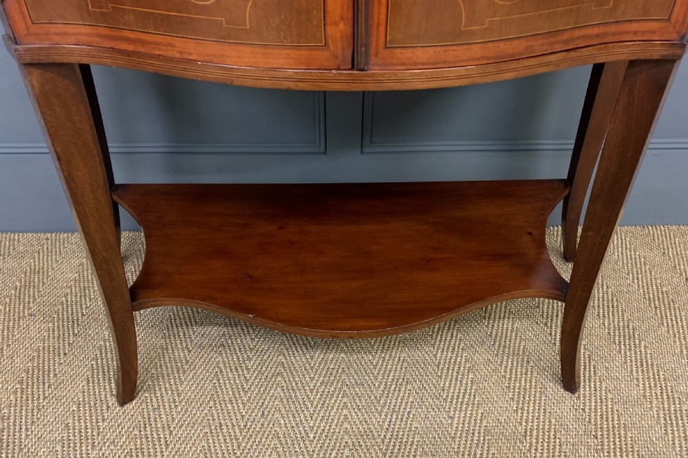 Edwards and Roberts Serpentine Display Cabinet View X