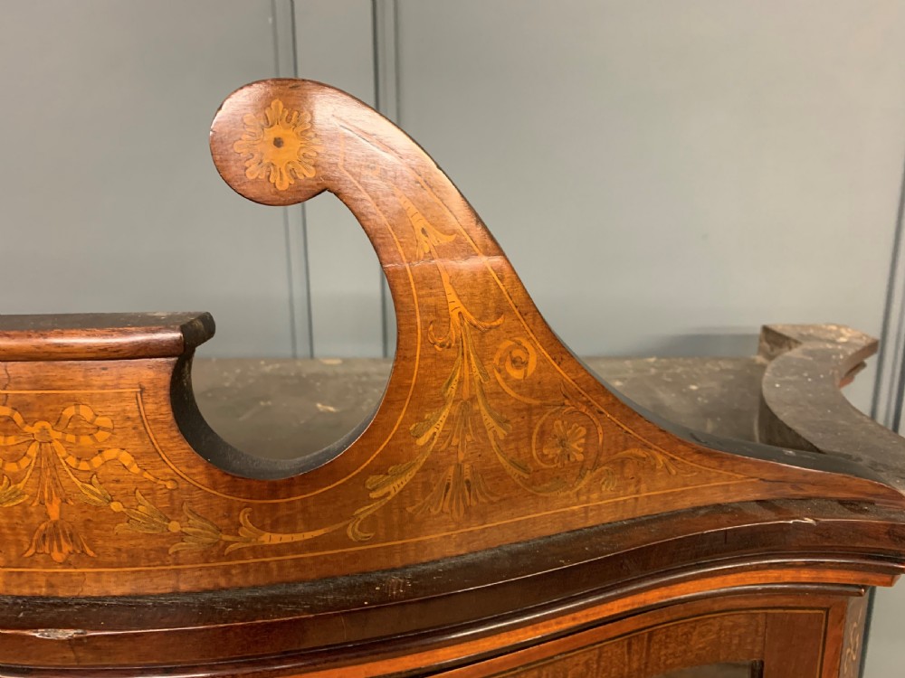 Edwards and Roberts Serpentine Display Cabinet View XIV