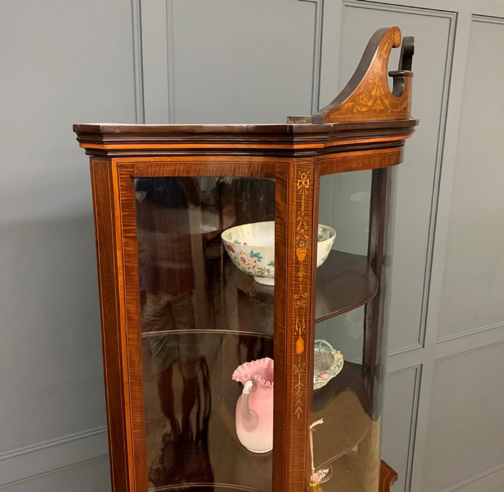 Edwards and Roberts Serpentine Display Cabinet View XXI