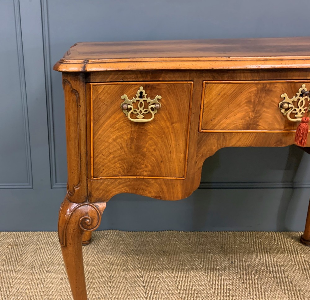Burr Walnut Lamp Table View VII