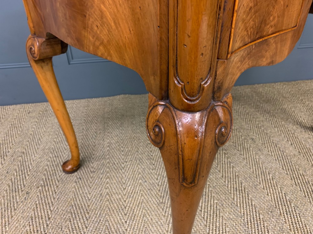 Burr Walnut Lamp Table View IX