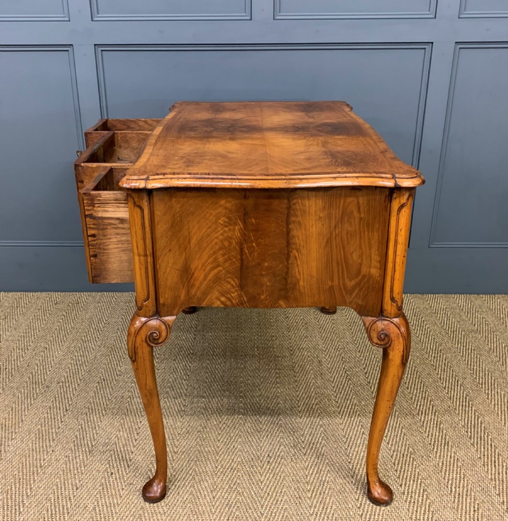Burr Walnut Lamp Table View XII