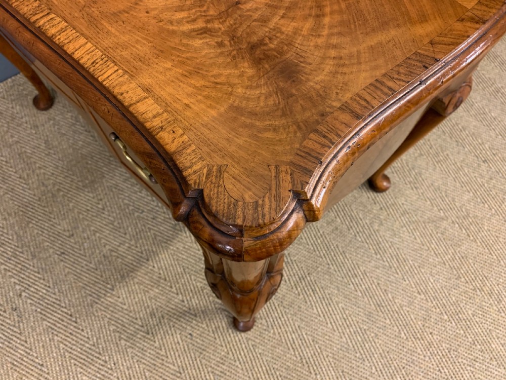 Burr Walnut Lamp Table View XIII