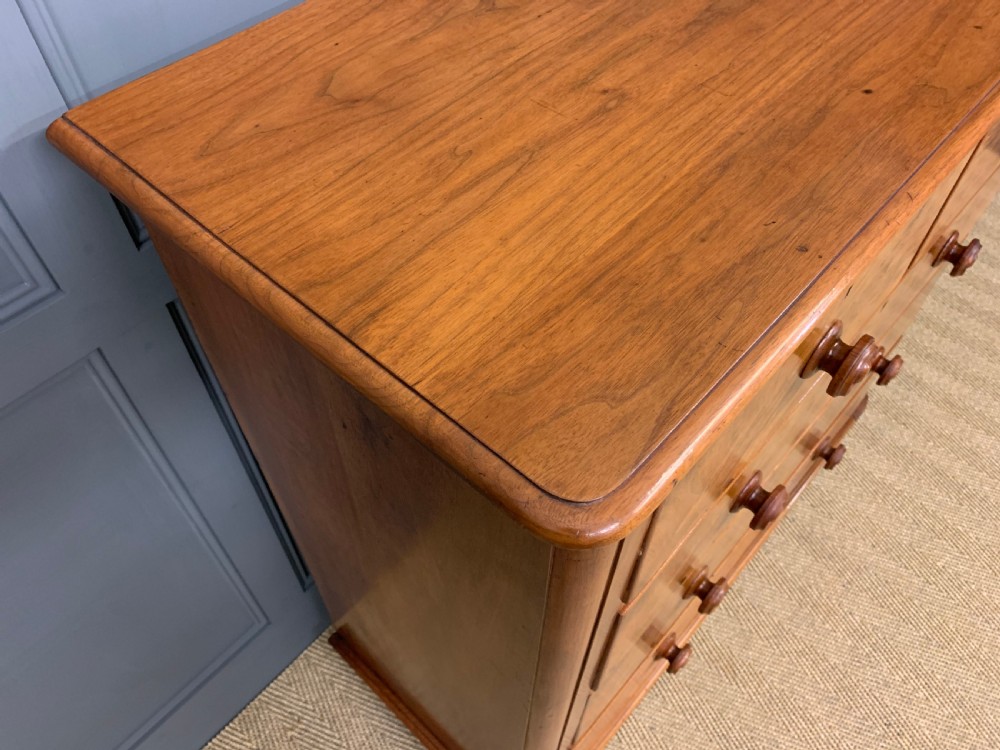 Victorian Figured Walnut Chest of Drawers View XII