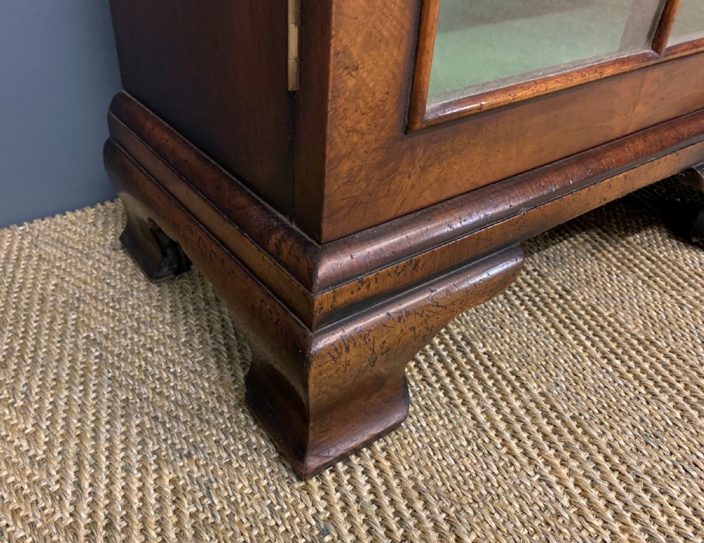 Burr Walnut Breakfront Bookcase View X