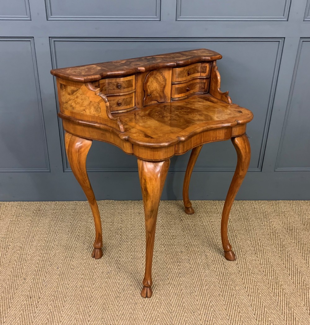 Burr Walnut Bonheur Du Jour