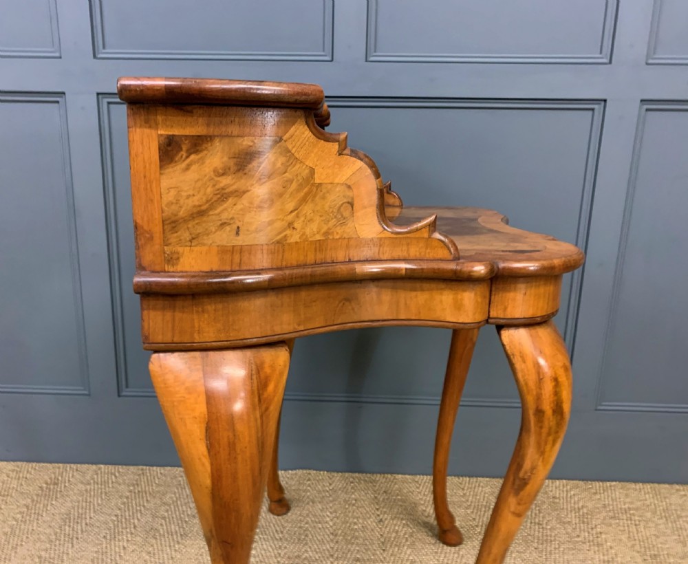 Burr Walnut Bonheur Du Jour View XII