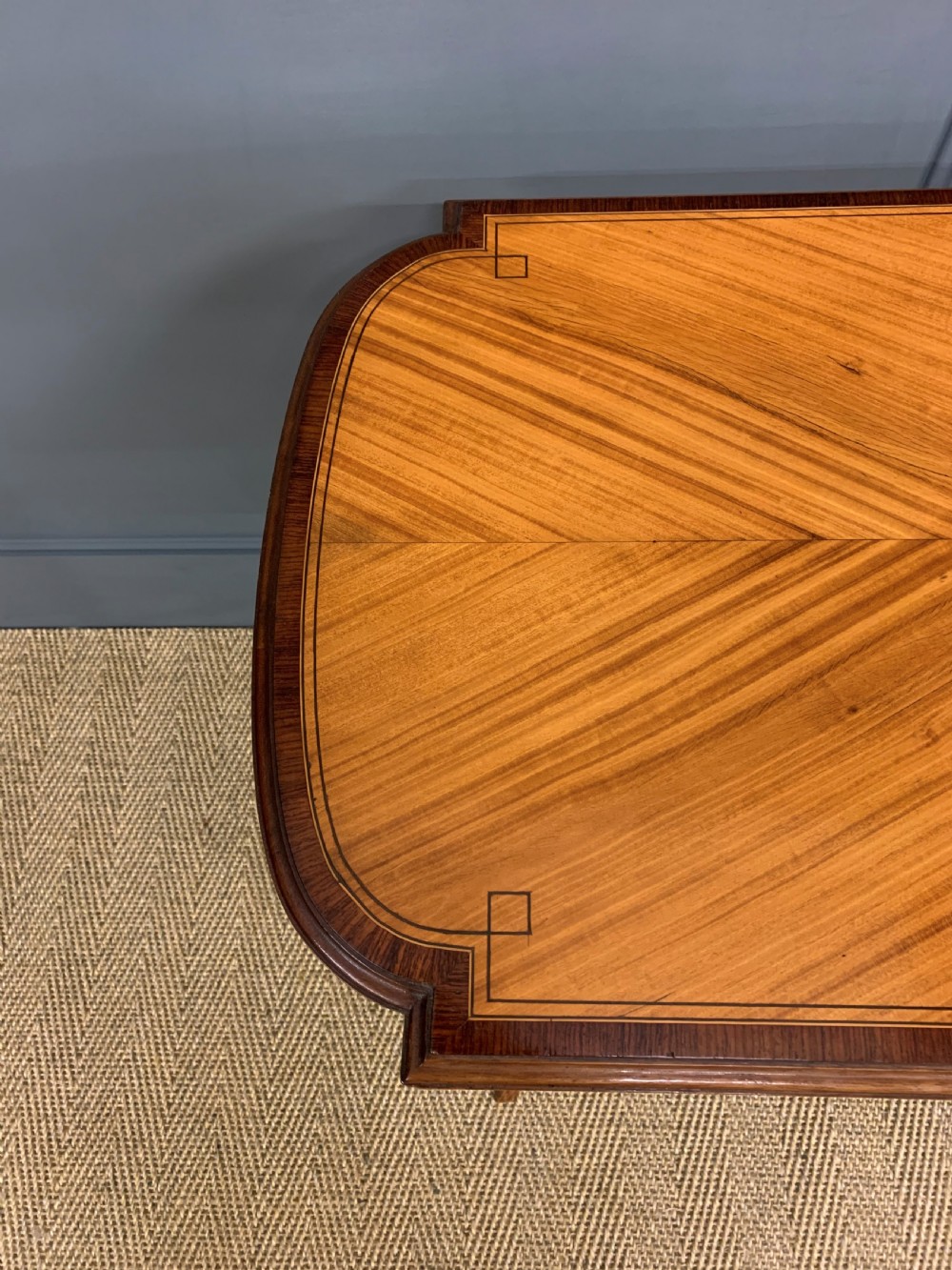 Edwardian Inlaid Satinwood Occasional Table View VII