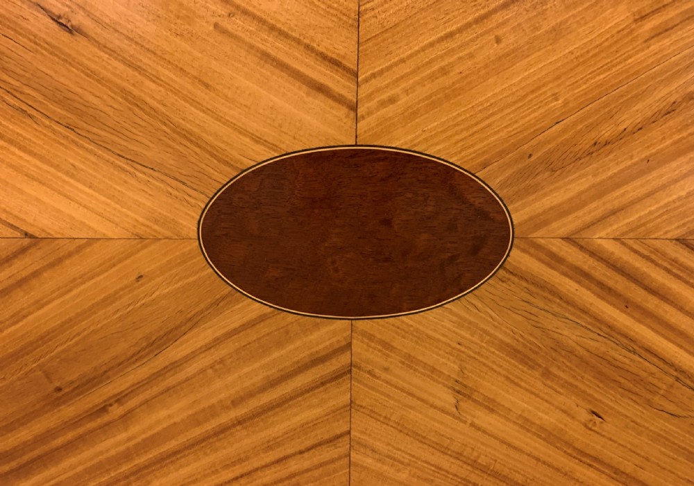 Edwardian Inlaid Satinwood Occasional Table View XII
