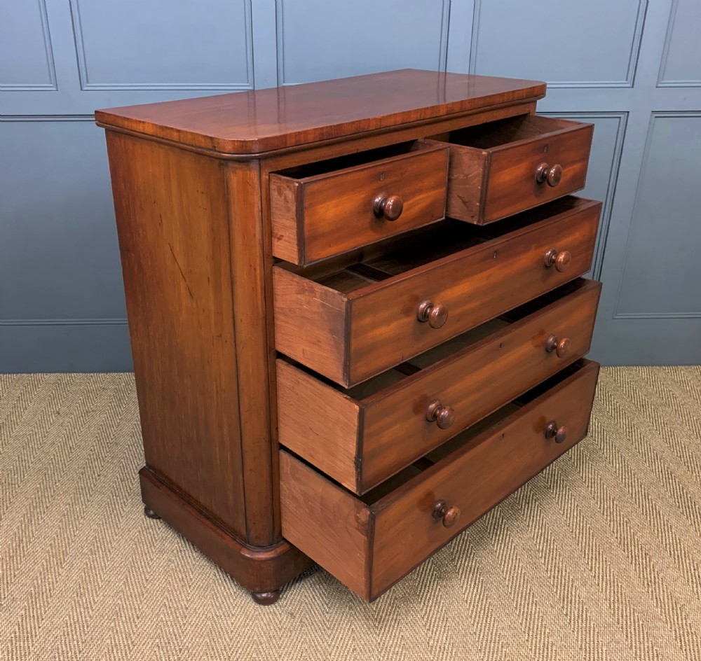 Victorian Mahogany Chest of Drawers View IV