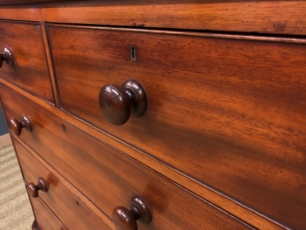 Victorian Mahogany Chest of Drawers View X