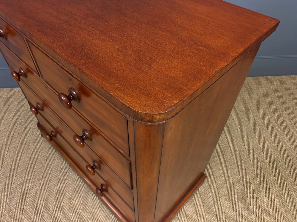 Victorian Mahogany Chest of Drawers View XIII