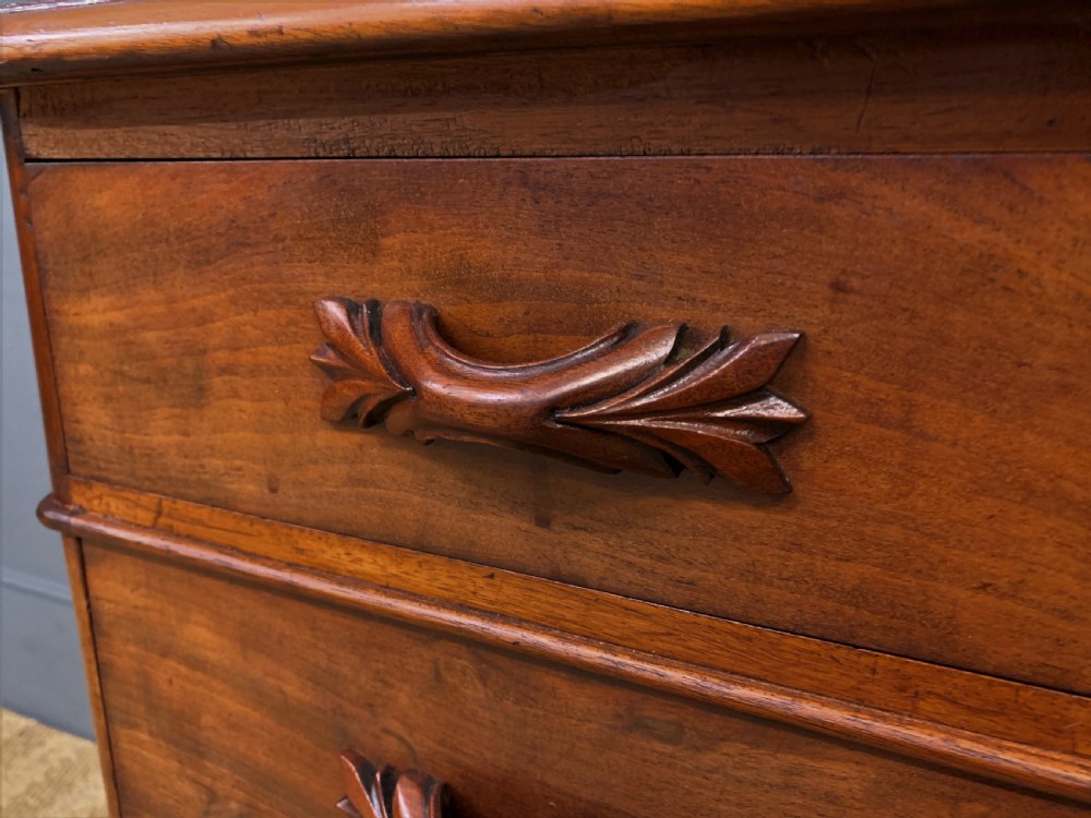 Pair of Victorian Mahogany Bedside Chests View V