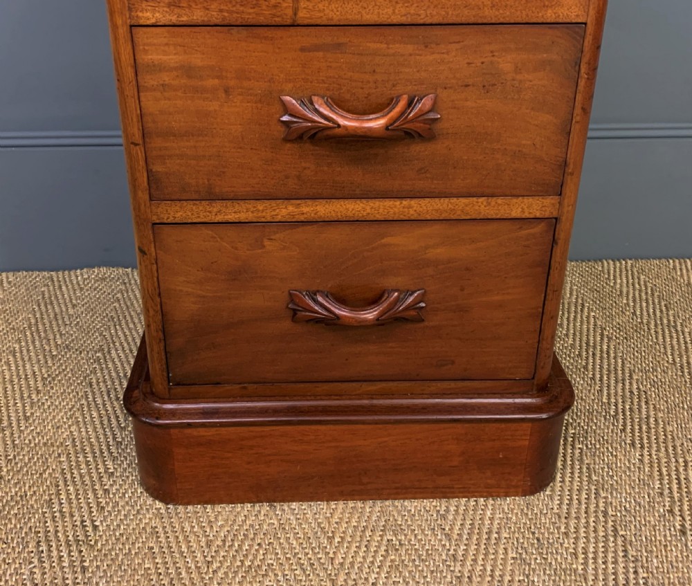 Pair of Victorian Mahogany Bedside Chests View XIII