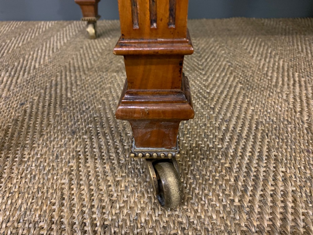 Johnstone and Jeanes Inlaid Burr Walnut Writing Table View XIII
